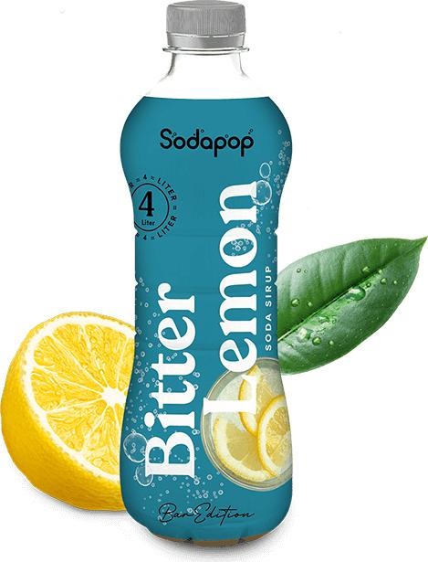 Actual product image Sodapop Beverage syrup Bitter lemon bar syrup (1 x 50 cl)