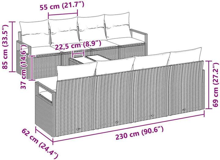 Produktbild vidaXL Julie