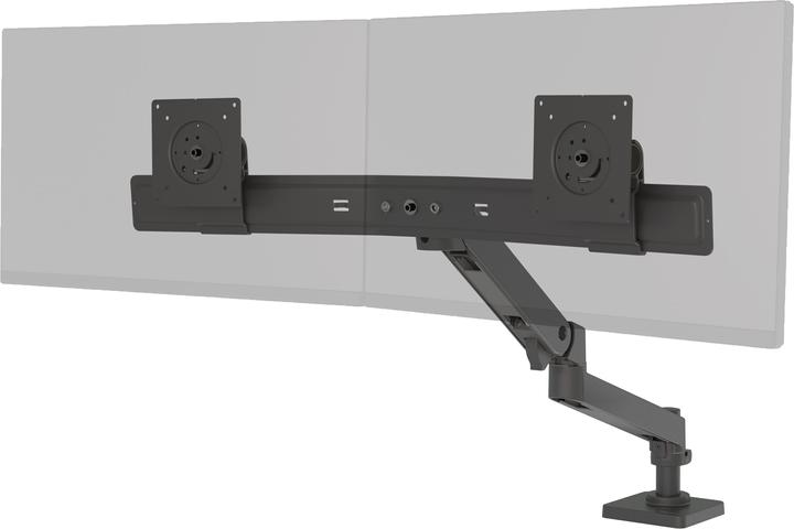 Actual product image Ergotron LX PRO ARM DUAL DIRECT DESK MOUNT darkgrey (Dining table, 27")