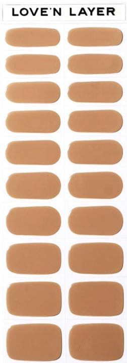 Immagine prodotto Love'n Layer - Crema solida marrone (Crema solida marrone, Smalto per unghie effetto gel)