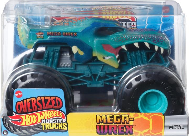 Actual product image Hot Wheels Monster Trucks Oversized MEGA-WREX Vehicle