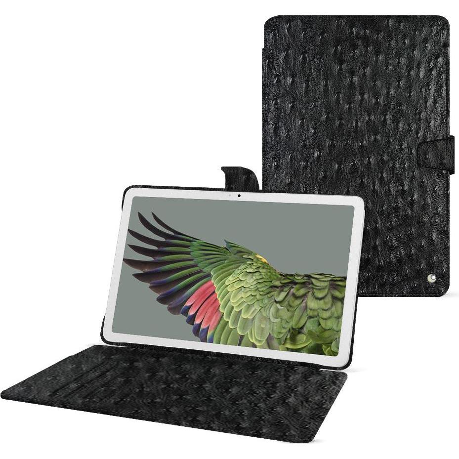 Noreve Lederschutzhülle Google Pixel Tablet (Google Pixel Tablet), Tablet Hülle, Schwarz