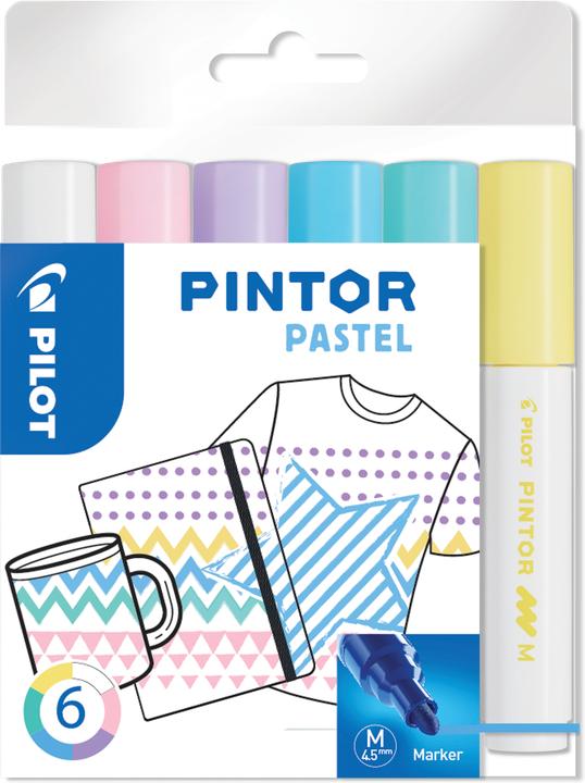 Produktbild Pilot Pintor Medium Set à 6 Pastell (6x)