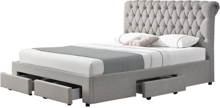 Actual product image HTI-Living Polsterbett mit Knopf-Steppung Claire 180x200 (180 x 200 cm)