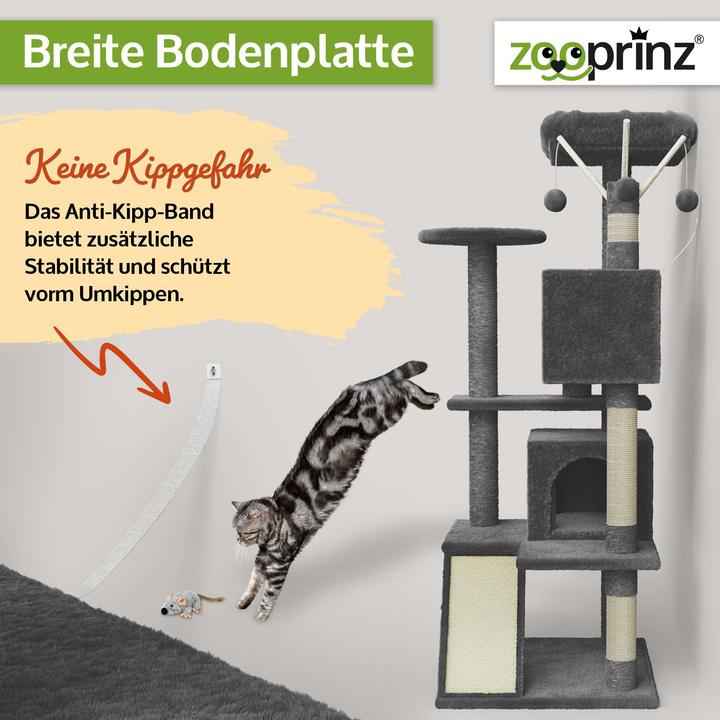 Produktbild Jamb Kätty (135 cm, Dunkelgrau, Grau, Hellgrau)