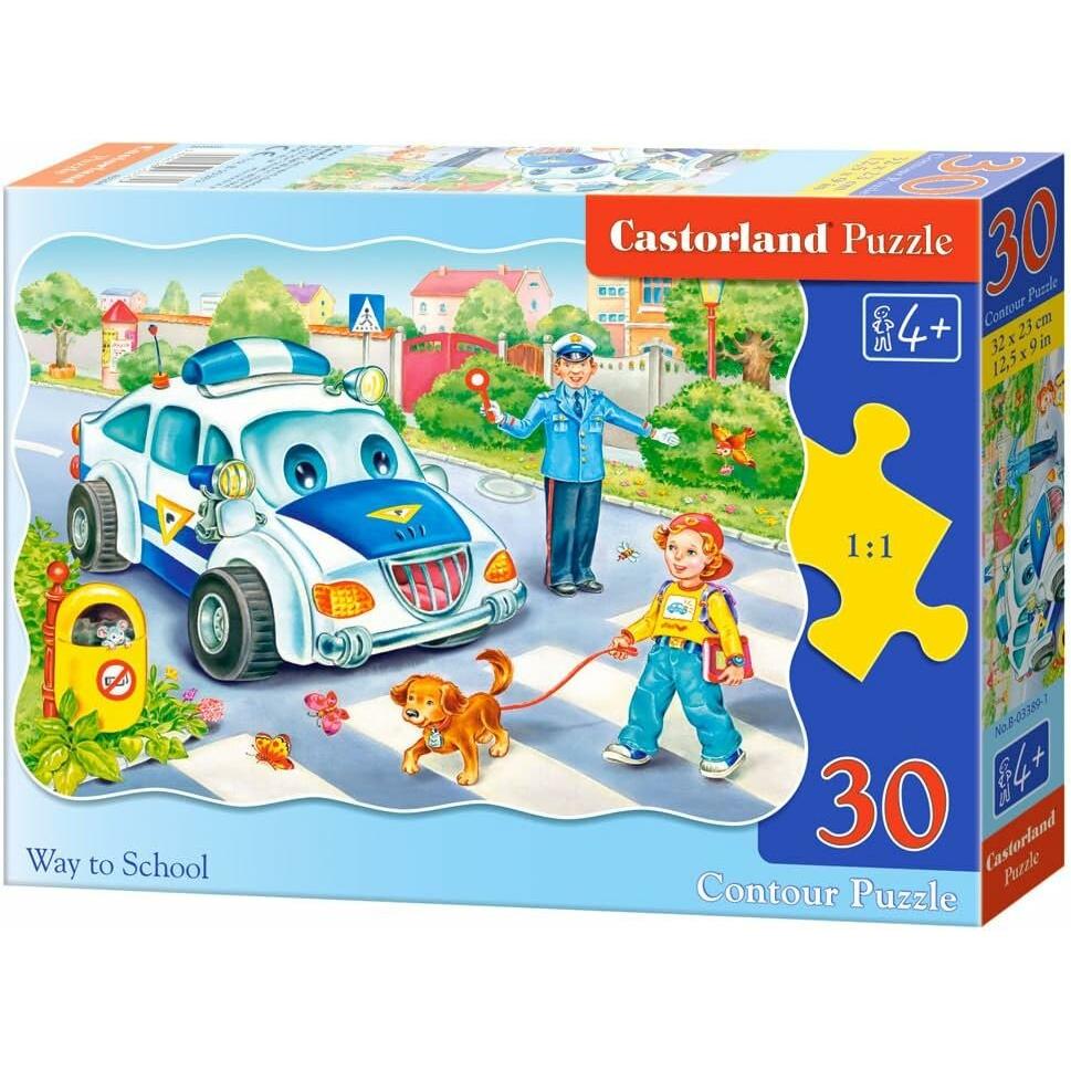Castorland Way to School 30 pcs (30 Teile)