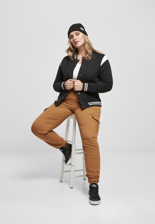 Immagine prodotto Urban Classics Giacca di felpa College con inserto organico da donna (XS)