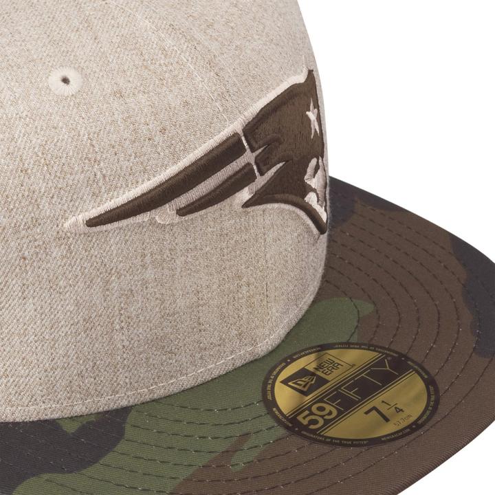 Produktbild New Era 59Fifty Heather Oat New England Patriots (7 1/2)