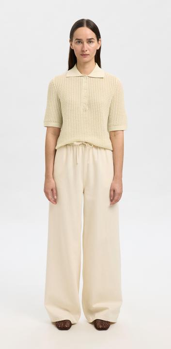 Actual product image Selected Baumwoll Polohemd aus Strick (S)