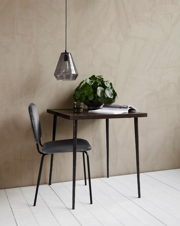 Actual product image House Doctor Table, Slated, Black Spot (70 x 70 x 76 cm)