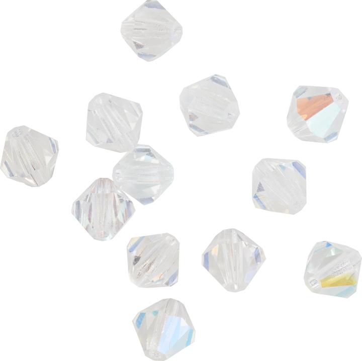 Produktbild Pracht Glasschliffglitzerperlen, 6 mm, 12 Stück