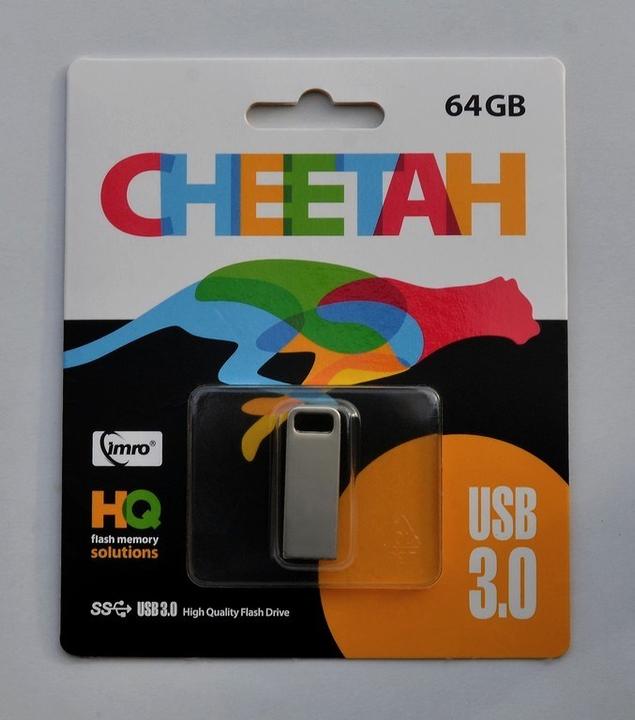 Immagine prodotto IMRO Pendrive 64GB CHEETAH USB3.0 in metallo (64 GB, USB-A)