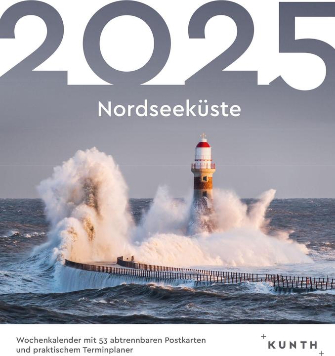 Produktbild Nordseeküste - Postkartenkalender 2025
