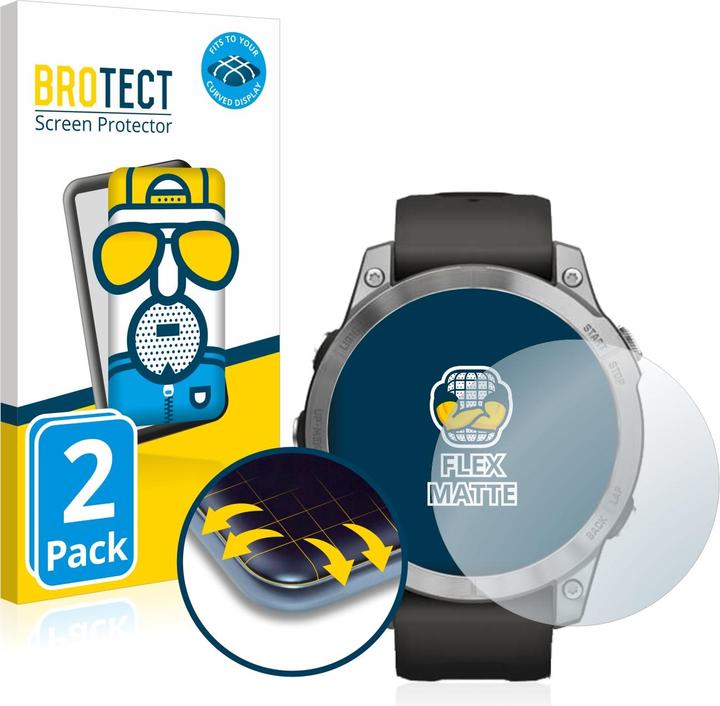 Actual product image BROTECT Full-Cover Protector Matte (fenix 7)