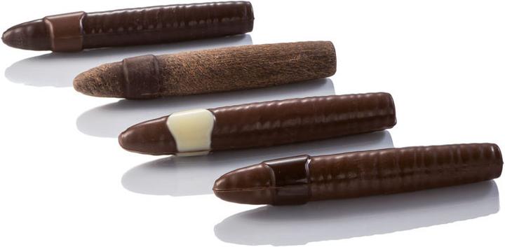 Produktbild Martellato Schokoladenform Zigarre, 8 Stück