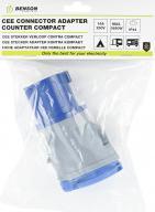 Actual product image Benson Electric CEE connector adapter counter compact