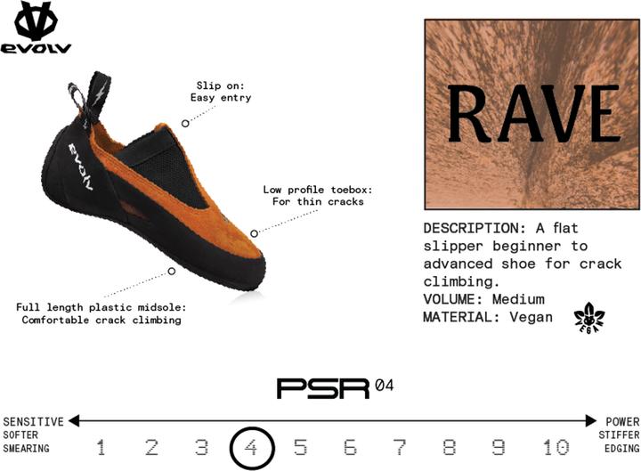 Image du produit Evolv Rave Chaussons d'escalade (42)