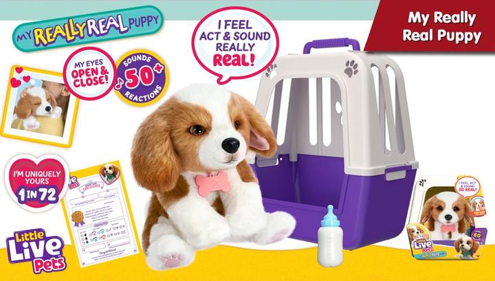 Productafbeelding Little Live Pets Mijn echte puppy - Patches (16.50 cm)