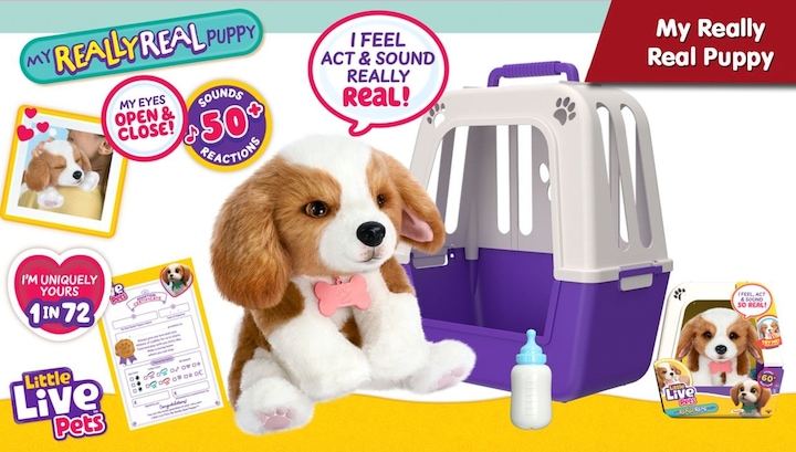 Productafbeelding Little Live Pets Mijn echte puppy - Patches (16.50 cm)
