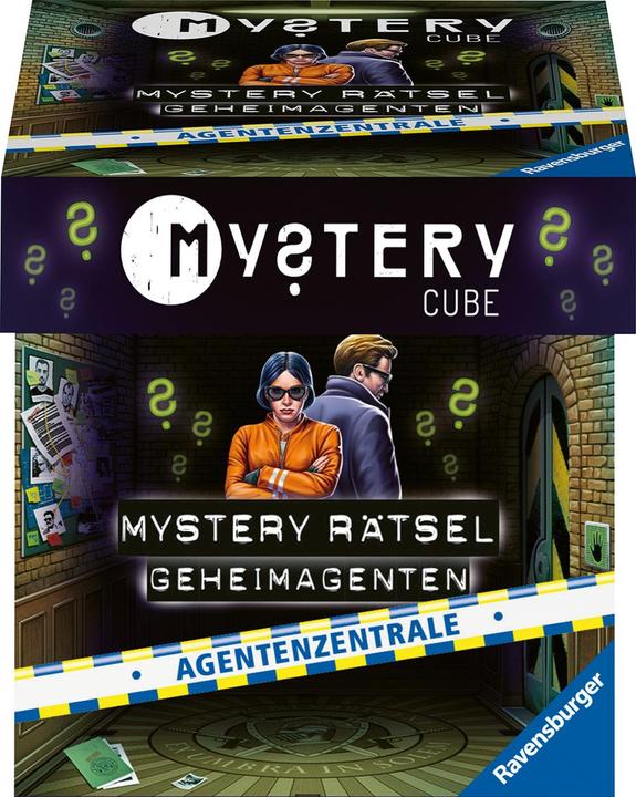 Ravensburger 20226 - Mystery Cube - The Agent Centre - Puzzles for EXIT enthusiasts aged 10+ (German)
