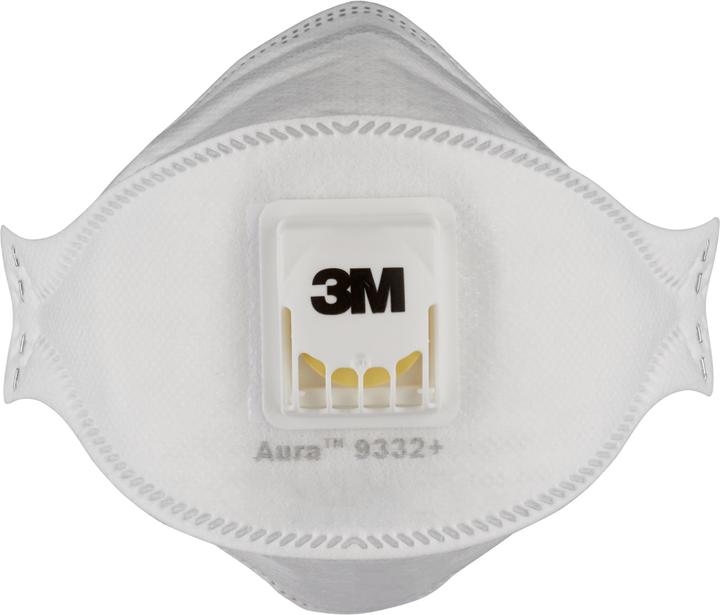 Produktbild 3M Aura Partikelmaske 9332PRO10 (FFP3, 10x)