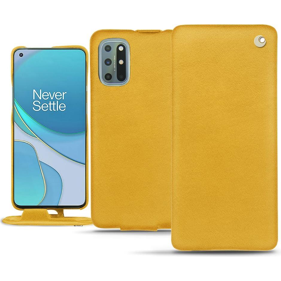 Thumbnail - Noreve Lederschutzhülle vertikal (OnePlus 8T), Smartphone Hülle, Orange