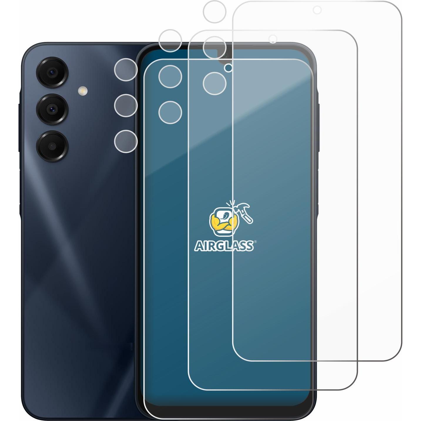 Thumbnail - BROTECT Schutzglas Schutzfolie Glas Folie Displayschutz klar (6 Stück, Samsung Galaxy A16 5G), Smartphone Schutzfolie, T...