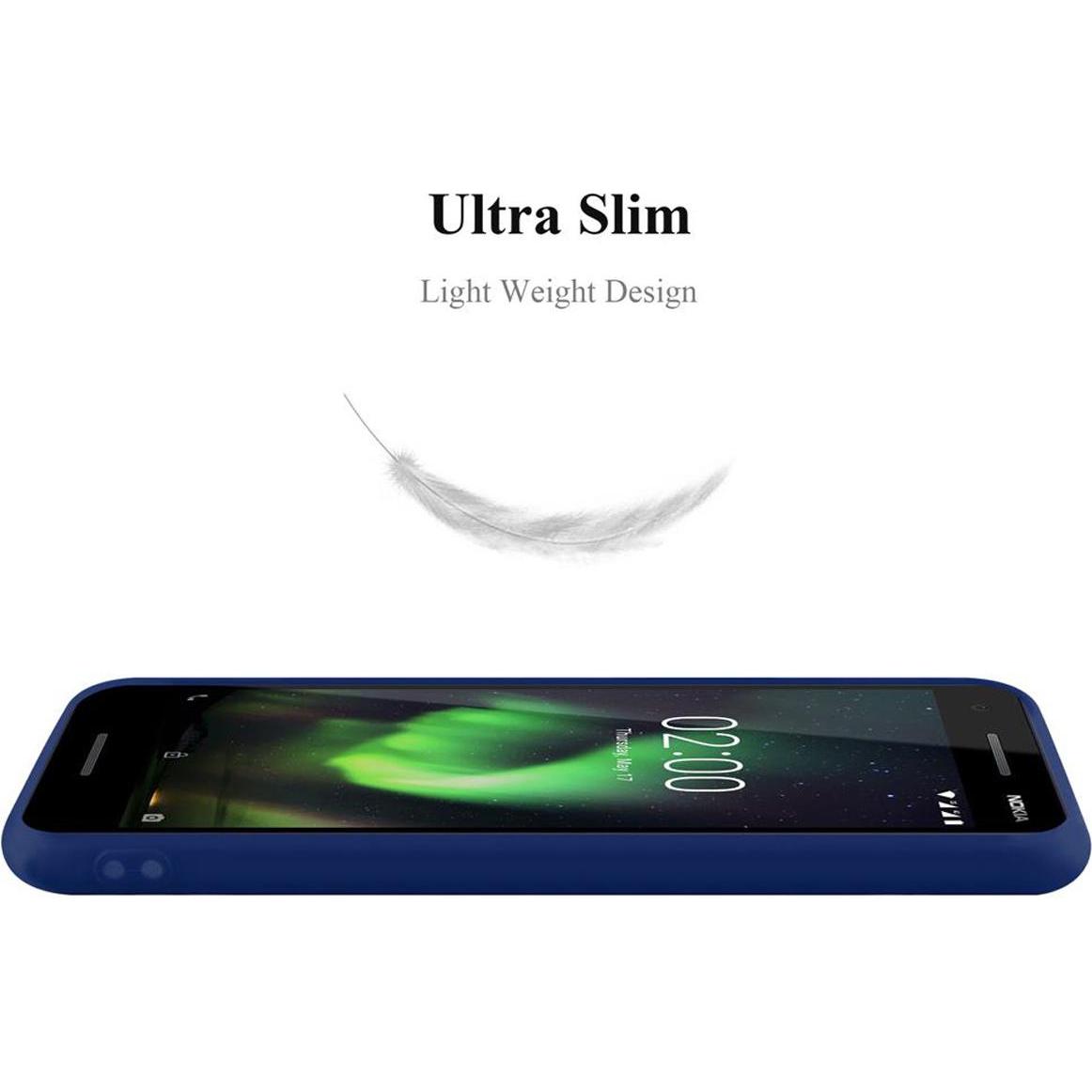 Thumbnail - Cadorabo TPU Candy Cover (Nokia 2.1), Smartphone Hülle, Blau