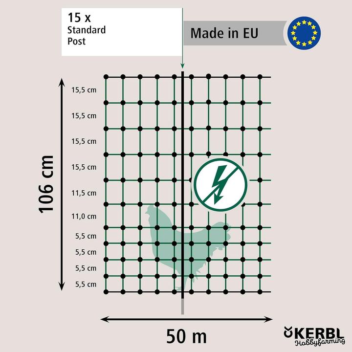 Produktbild Kerbl Geflügelnetz