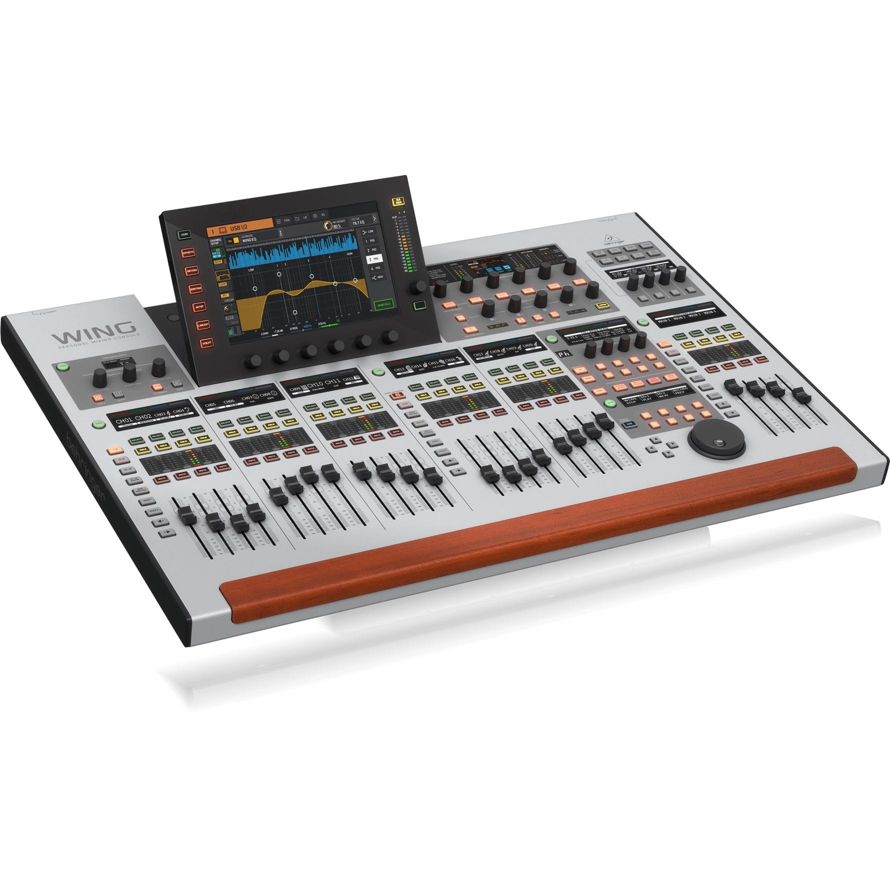 Thumbnail - No Name Behringer WING Mikser cyfrowy (Studio- und Livemixer), Mischpult, Silber