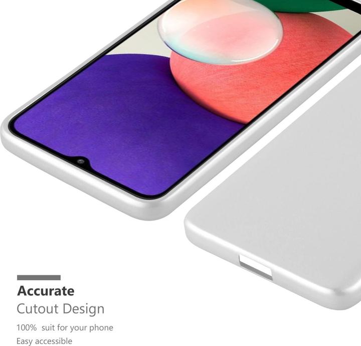 Actual product image Cadorabo TPU Matt Metallic Sleeve (Samsung Galaxy A22 5G)