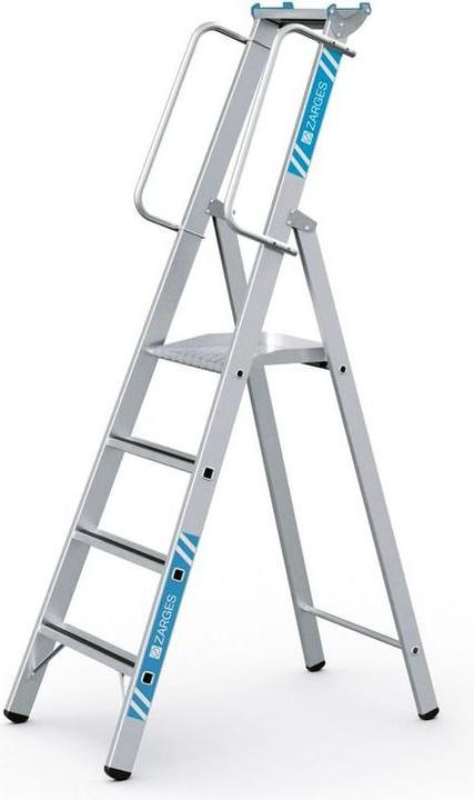Produktbild Zarges Alu-Stehleiter mit grosser Plattform (Stehleiter, 220 cm)