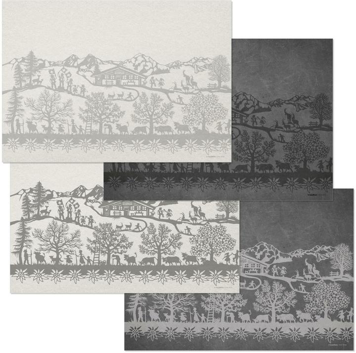 Image du produit Trendform Papiertischset SWISS TRADITION 9 (42 x 29.70 cm)