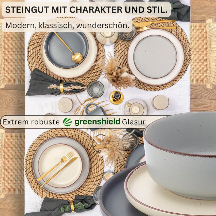 Actual product image Sänger Geschirr Tafelservice Bombay Moonlight (12 pcs.)