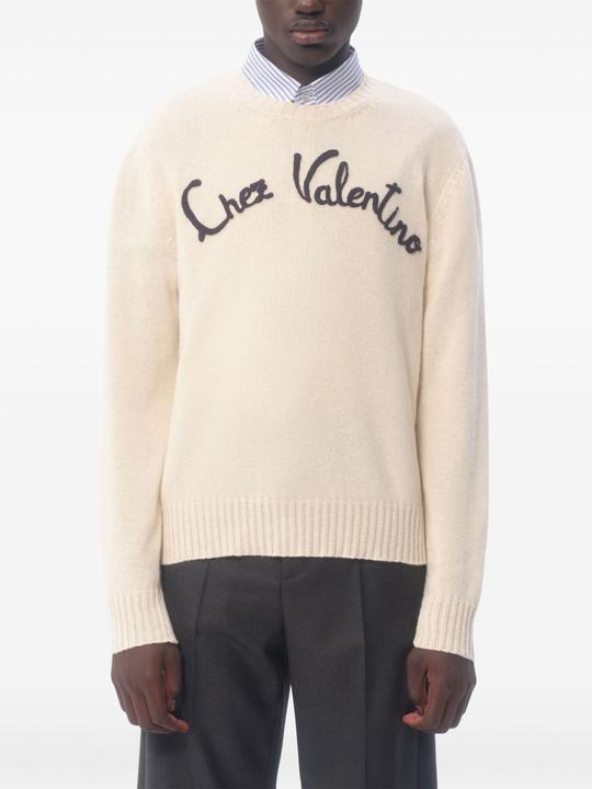 Actual product image Valentino Garavani Sweaters White (L)