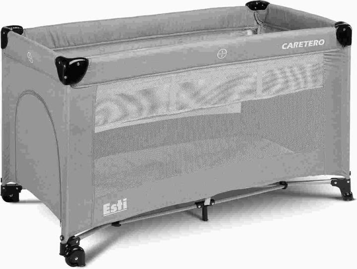 Actual product image Caretero łóżeczko Turystyczne Esti Grey