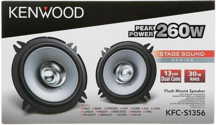 Actual product image Kenwood Corp. KFC-S1356 (260 W, 13 cm)