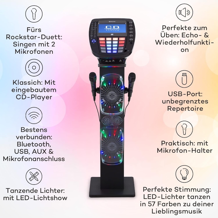 Produktbild Auna Karaoke Anlage