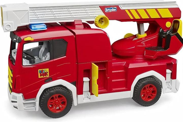 Actual product image Bruder 03472 ROADMAX Feuerwehr-Drehleiter