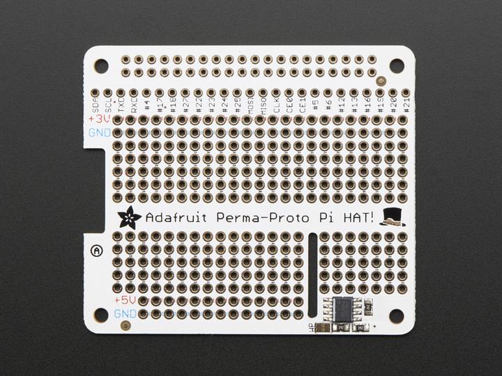 Actual product image Adafruit Perma-Proto HAT for Pi Kit with EEPROM (Various)