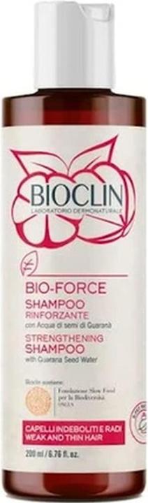 Immagine prodotto Bioclin Shampoo rinforzante Bio Force per capelli deboli e diradati 200ml (Shampoo liquido, 200 ml)