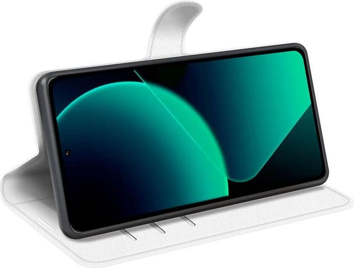 Actual product image Cover-Discount Xiaomi 13T / 13T Pro - Leather case cover white (Xiaomi 13T)