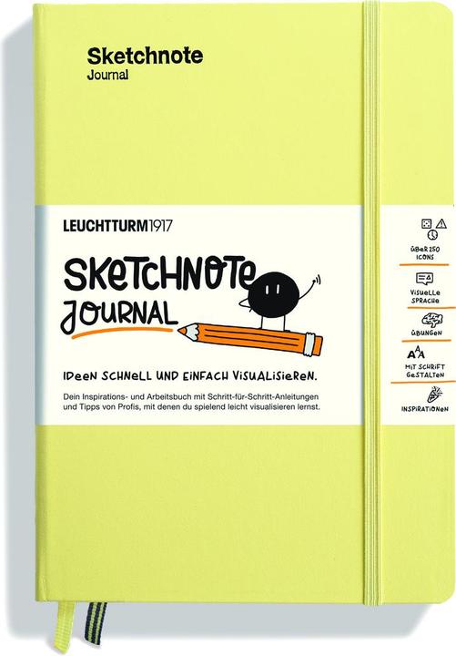 Sketchnote Journal DE (Vanilla) (Plain, Hardcover)