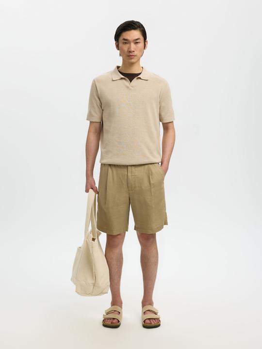 Image du produit Selected Slhmattis Ss Knit Sun Open Polo Noos (S)