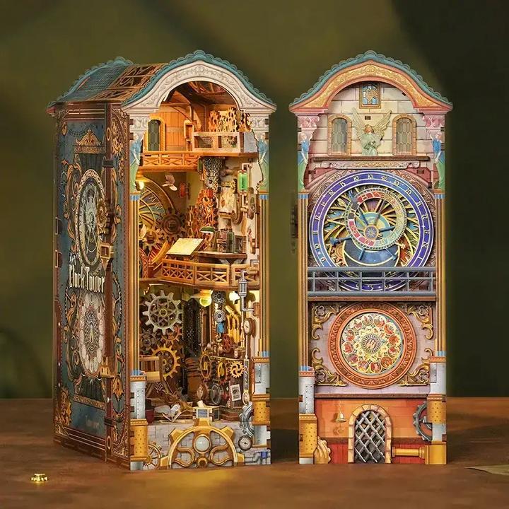 Produktbild Tonecheer Clock Tower - Book Nook
