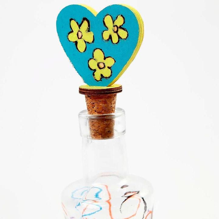 Actual product image Creativ Company Wooden bottle stopper 9 cm, 12 pieces