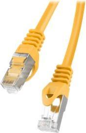Produktbild Lanberg Patchcord Kat.6a S/Ftp Lszh Cu 2m żółty Fluke Passed (2 m)