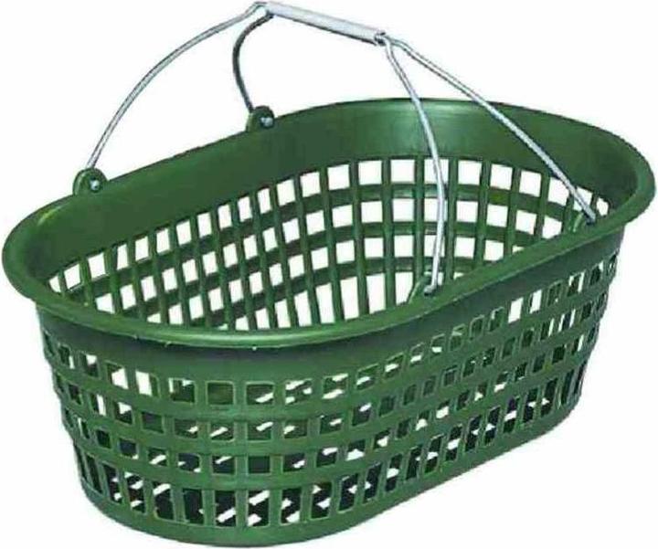 Produktbild Siena Garden Gartenkorb grün klein, gelocht (22 l)