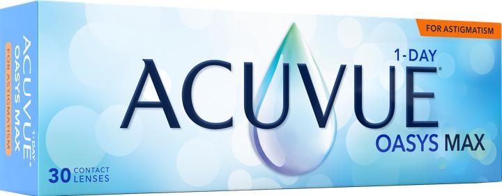 Actual product image Acuvue Oasys Max 1-Day for Astigmatism (-2.5, Daily lens, 30 Piece, Toric)