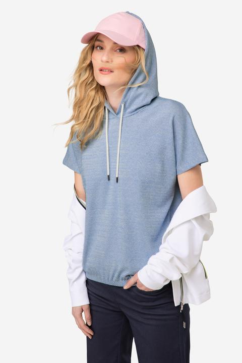 Produktbild Laurasøn Hoodie, oversized, Kapuze, elastischer Saum (M)